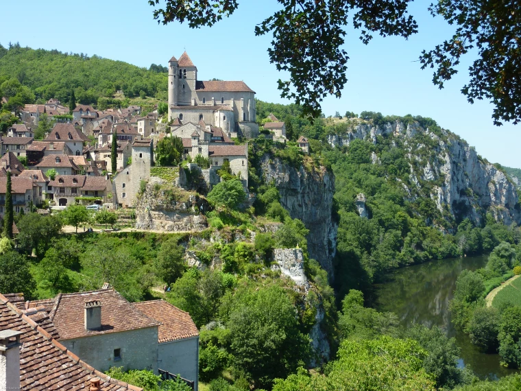 Croisière sur le Lot - Saint-Cirq-Lapopie