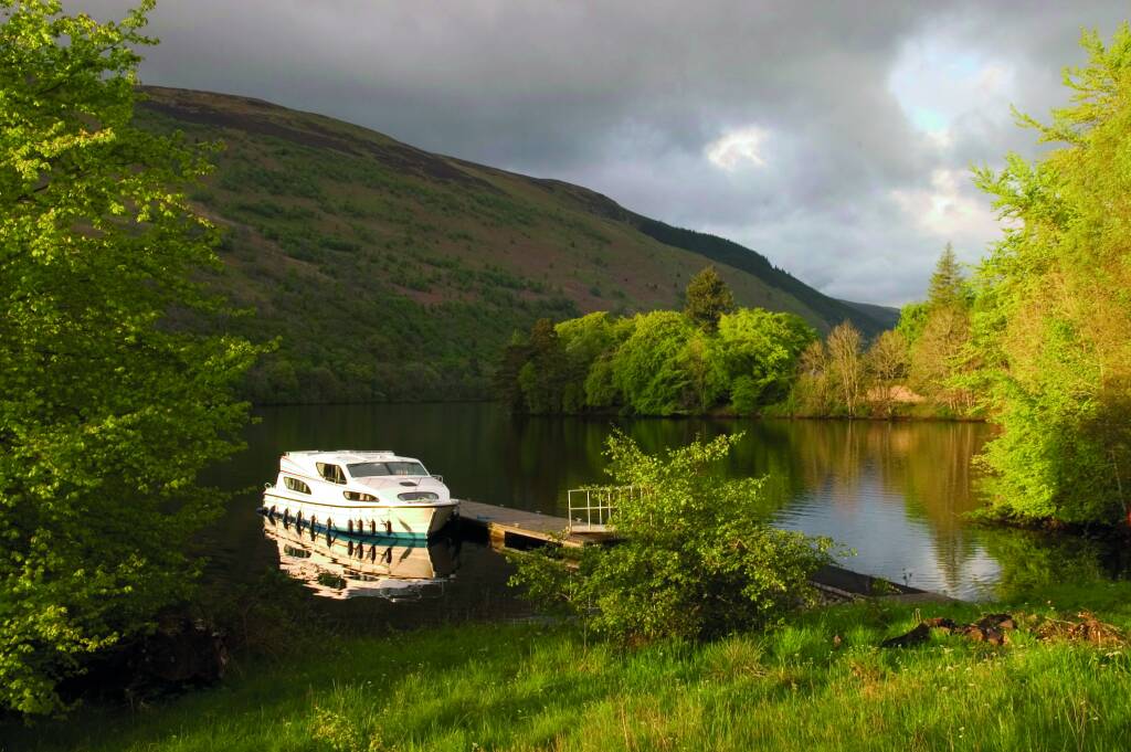 Location de péniche sans permis en Ecosse