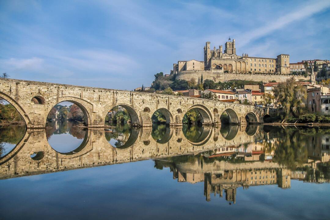 Le vieux B&eacute;ziers qui serait&nbsp;la plus vieille ville de France.
