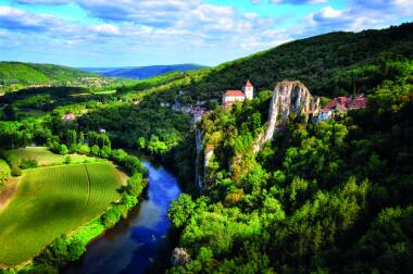 Le Lot - Direction Saint-Cirq-Lapopie