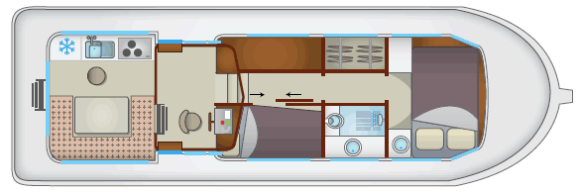 Penichette 1106 FB Plan