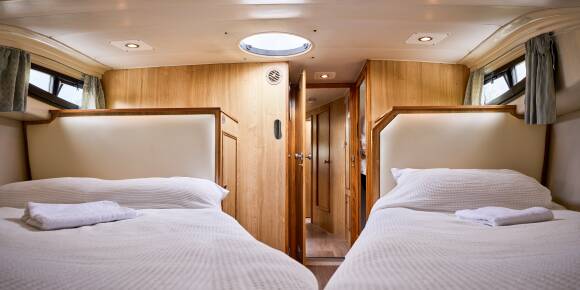 Elegance cabine avant lits simples