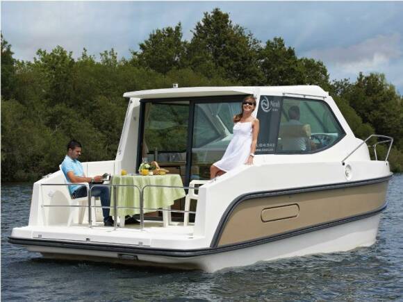 Bateau Sans Permis Sedan Primo - Terrasse Arrière