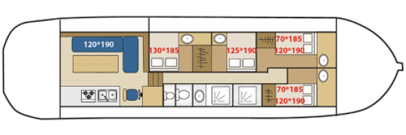 Plan Penichette 1500 R