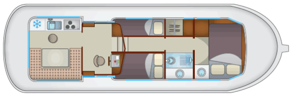 Plan Pénichette 1107 W