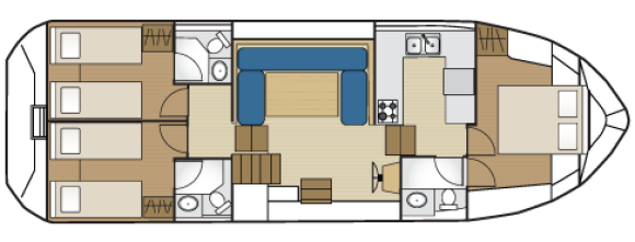 Plan Tarpon 42 Trio Prestige