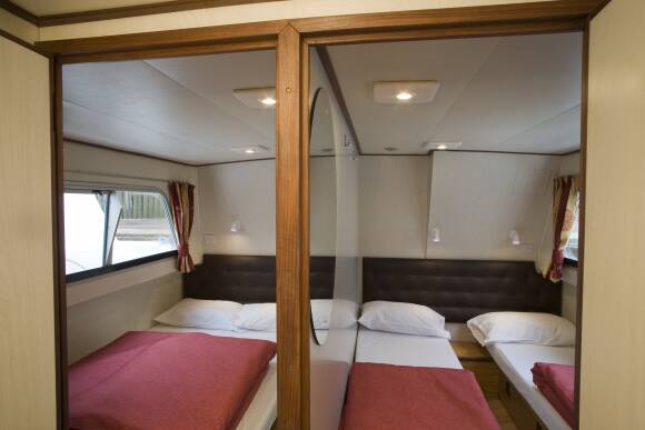 Continentale 2 cabine avec 2 lits simples