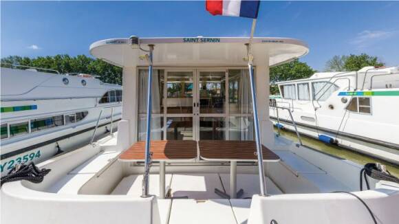 Penichette 1120 R - Terrasse Arrière avec Baie Vitrée