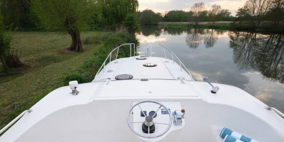 Elegance-vue du poste de pilotage